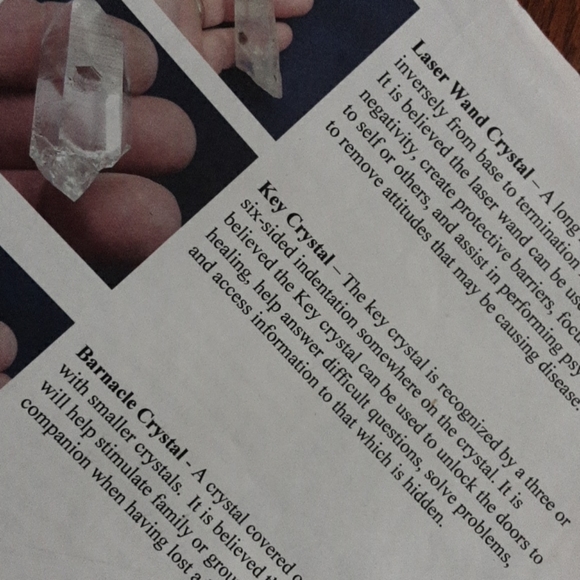 💎Quartz crystal Double Terminated Point💎 - Picture 9 of 9